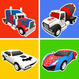 Superhero Car Upgrade Battle icon